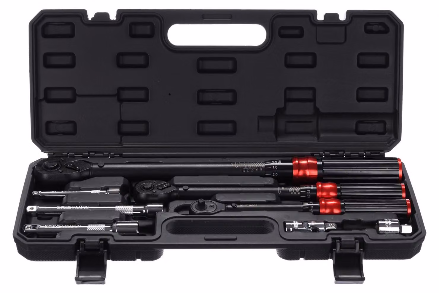 Set di chiavi dinamometriche SAD, gamma da 2 a 210 Nm, 3 pezzi