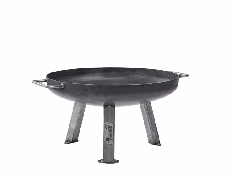 Ciotola BOMBE BASIC in acciaio da 2,5 mm - Focolare 48x48x30 cm Outdoor