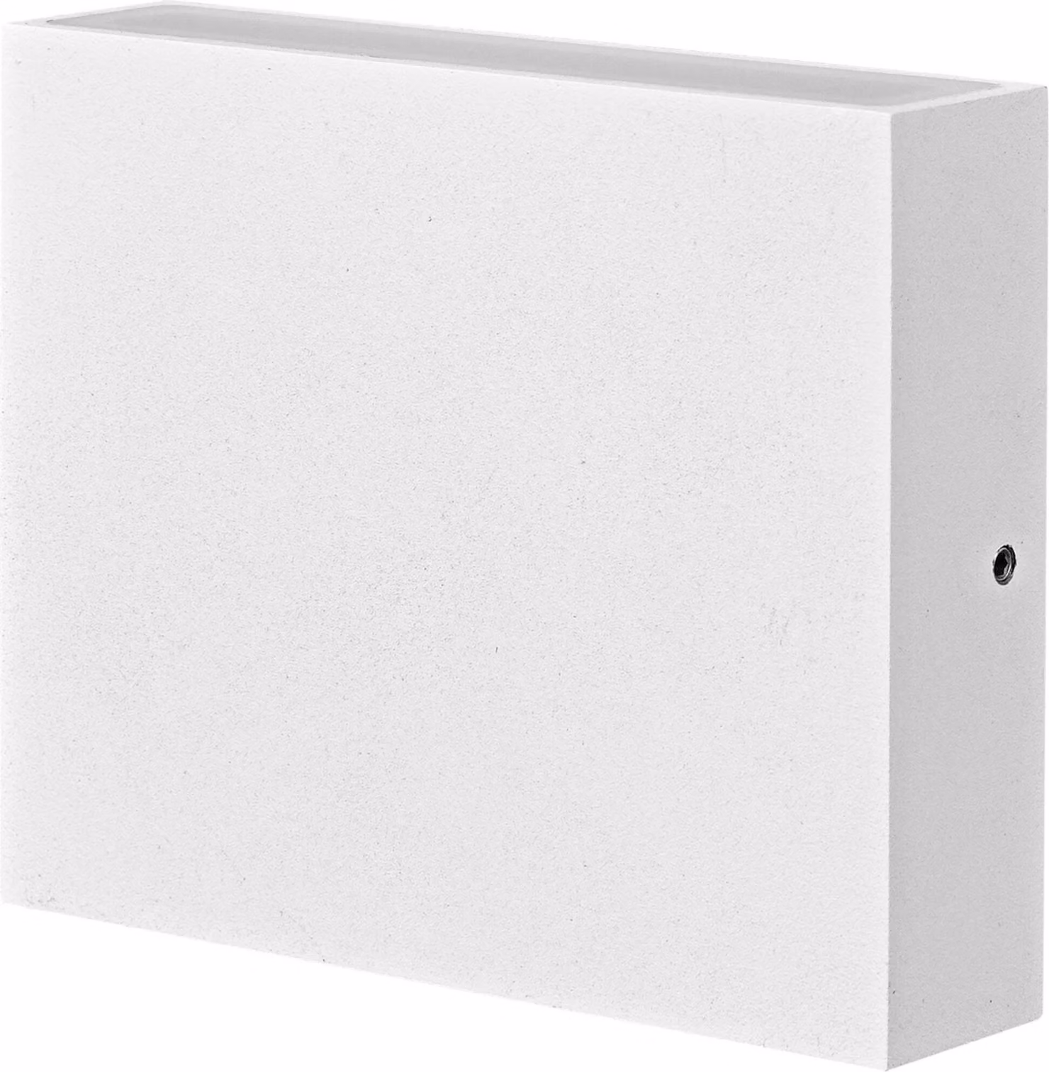Lampada da parete a LED per esterni quadrata doppia bianca CHICAGO 315663 Polux