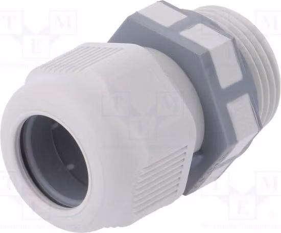 1 x Raccordo per cavo, grado di protezione IP68, colore grigio, conforme alla norma UL94V-2, modello THA.451.C1E