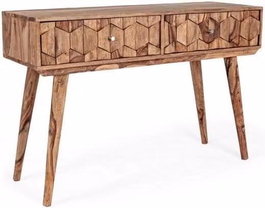 Consolle Fissa 113x40x77h cm 2 Cassetti Kant