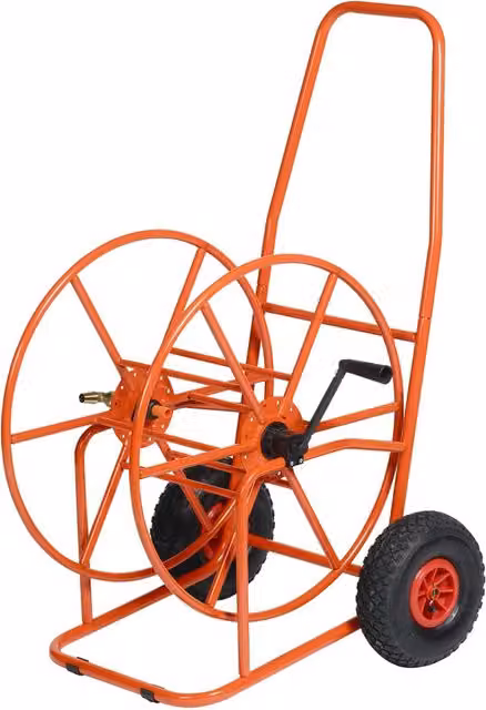 Carrello Avvolgitubo Manuale 110 mt in Acciaio Inox 410-RG Agrati