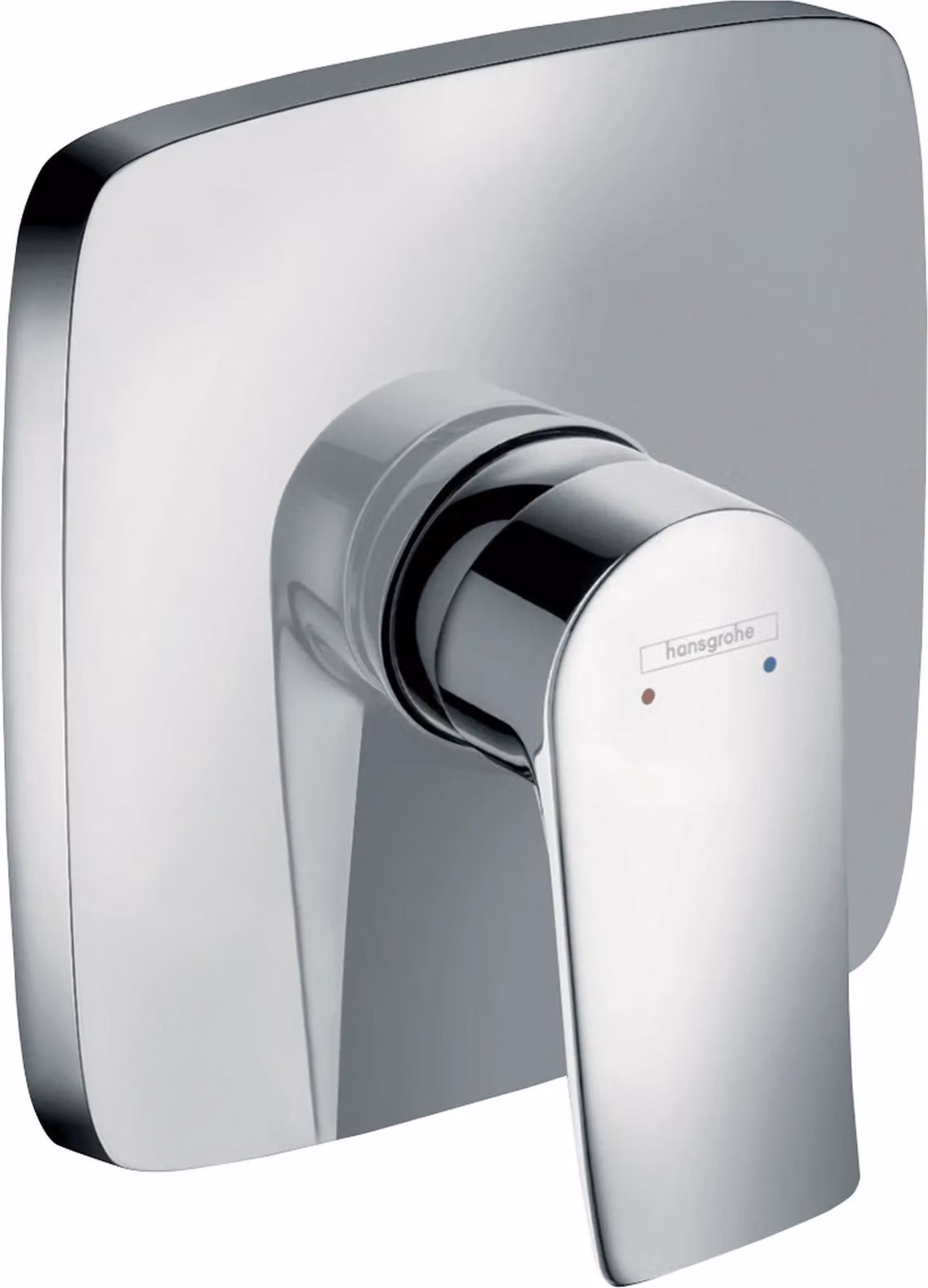 Hansgrohe Metris miscelatore da incasso per doccia set quadrato cromo