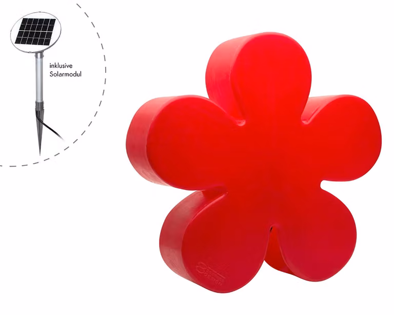 Fiore splendente Ø 40 (solare/rosso)
