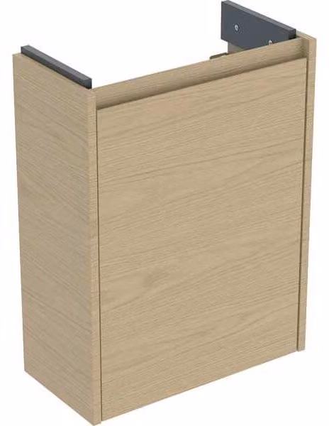 Geberit Renova Compact, élément bas pour lave-mains, avec une porte, portée réduite, 45,7x60,5x20,1cm, 504.082.PS.1, 504.082.PS.1