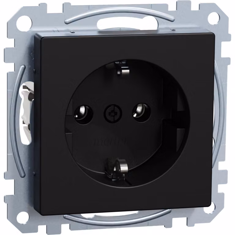 Merten MEG2301-0403 Presa di corrente M-Pure nero/opaco