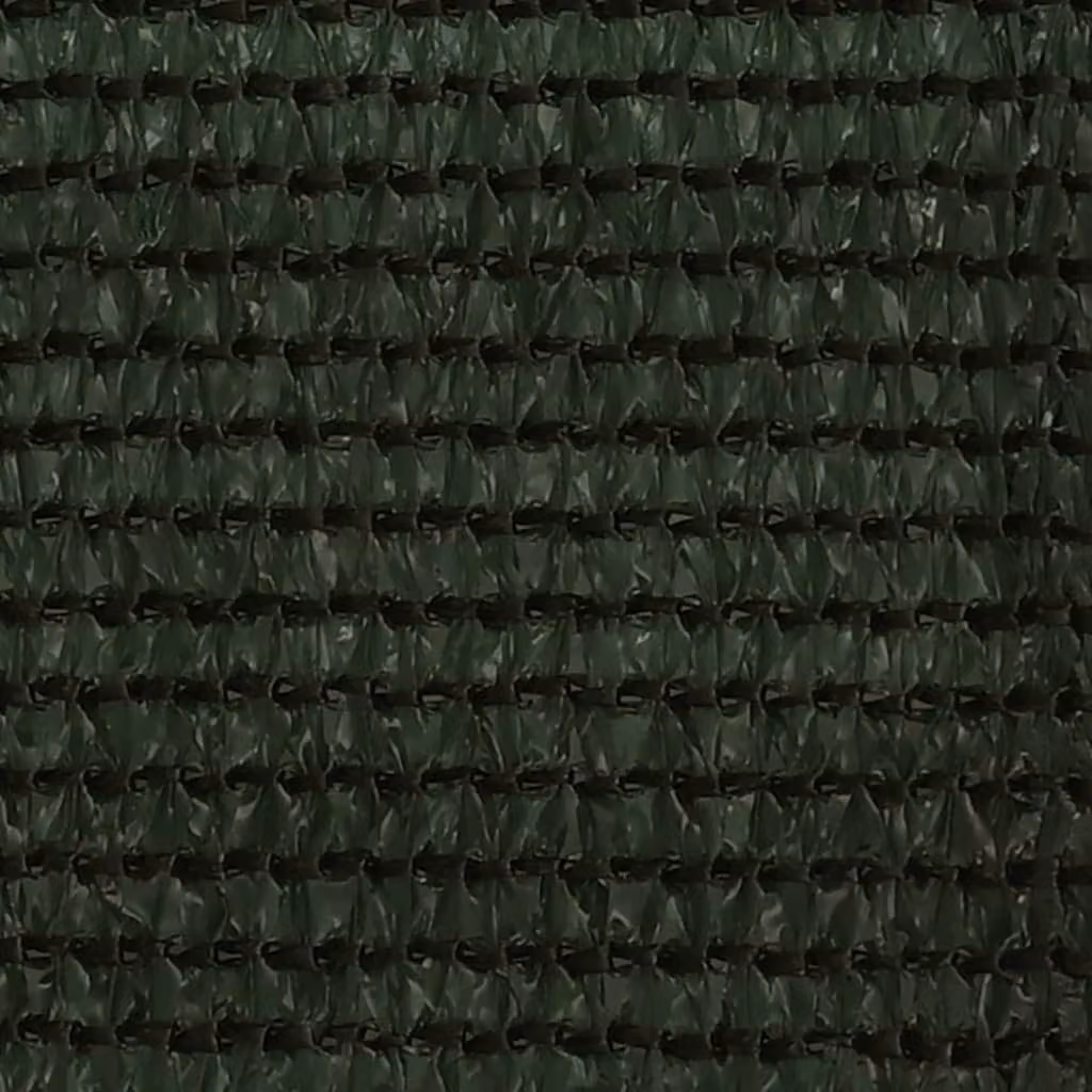 Schermo Frangivista per Balcone Verde Scuro 75x600 cm in HDPE