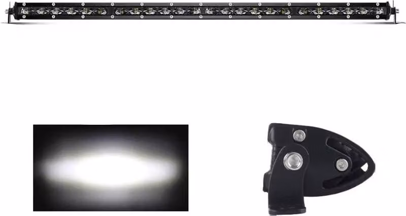Striscia luminosa a LED, a fascio combinato, impermeabile, 6 D 20 pollici 90W