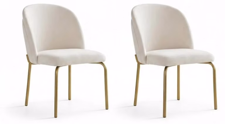 Set di sedie moderne, dal design elegante e con elevato comfort di seduta.