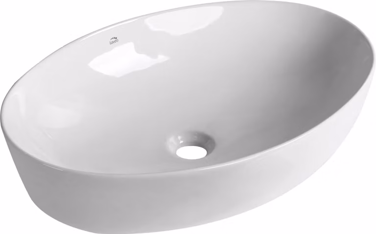 Laveo DESNA lavabo in Vetroceramica da appoggio VUD_6262