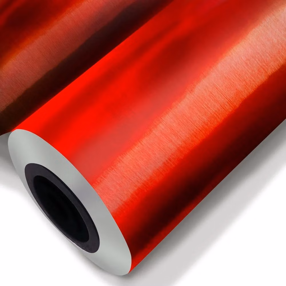 Pellicola metallizzata adesiva Signorbit Rosso Spazzolato L: 122 cm, P: 1000 cm – 2