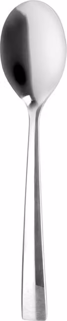 Cucchiaino da tè Smile KASANOVA in acciaio inox lucido, colore argento, L: 13,8 cm