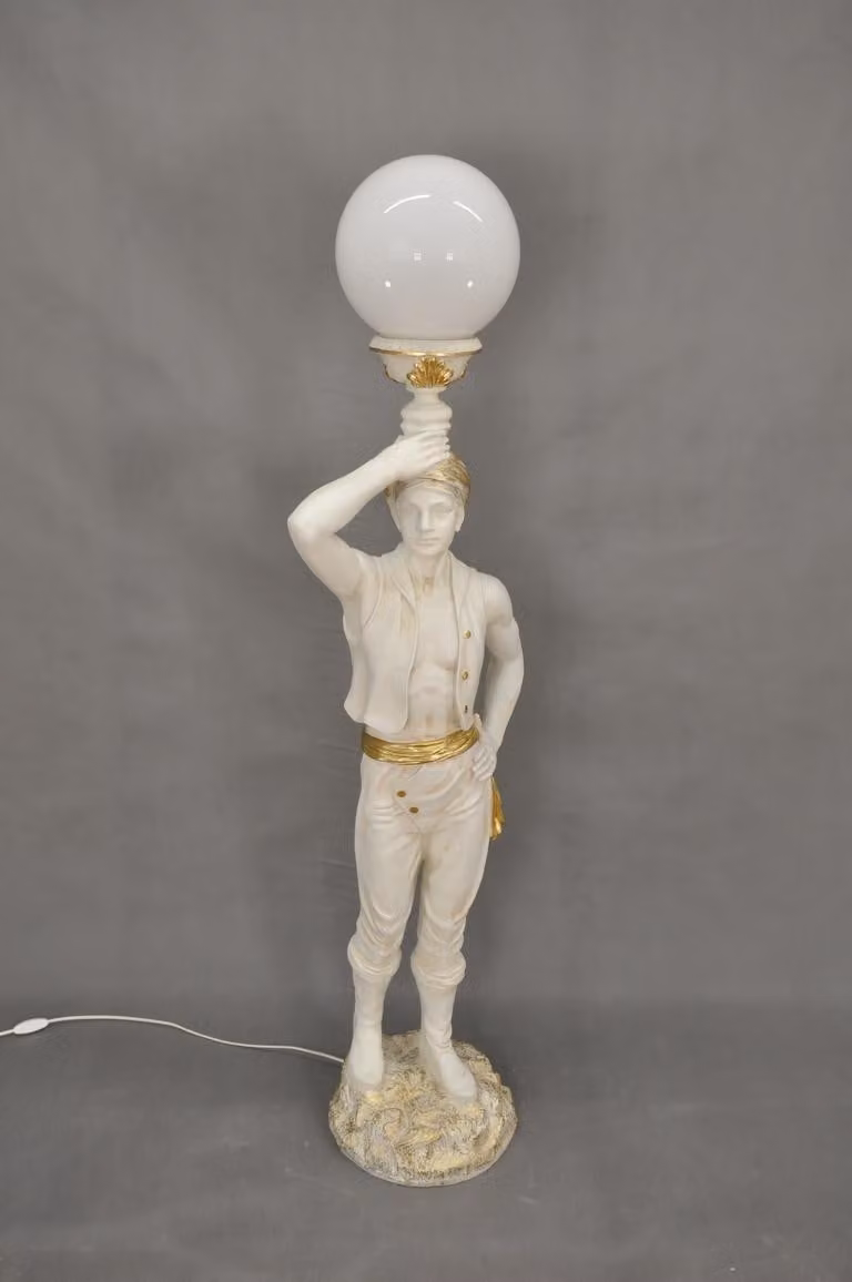 Design Leuchte Stehleuchte Lampe Lampen Leuchten Stand XXL Skulptur Figur Statue