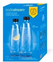 Bottiglia gasatore SodaStream Glass Bottle in vetro trasparente