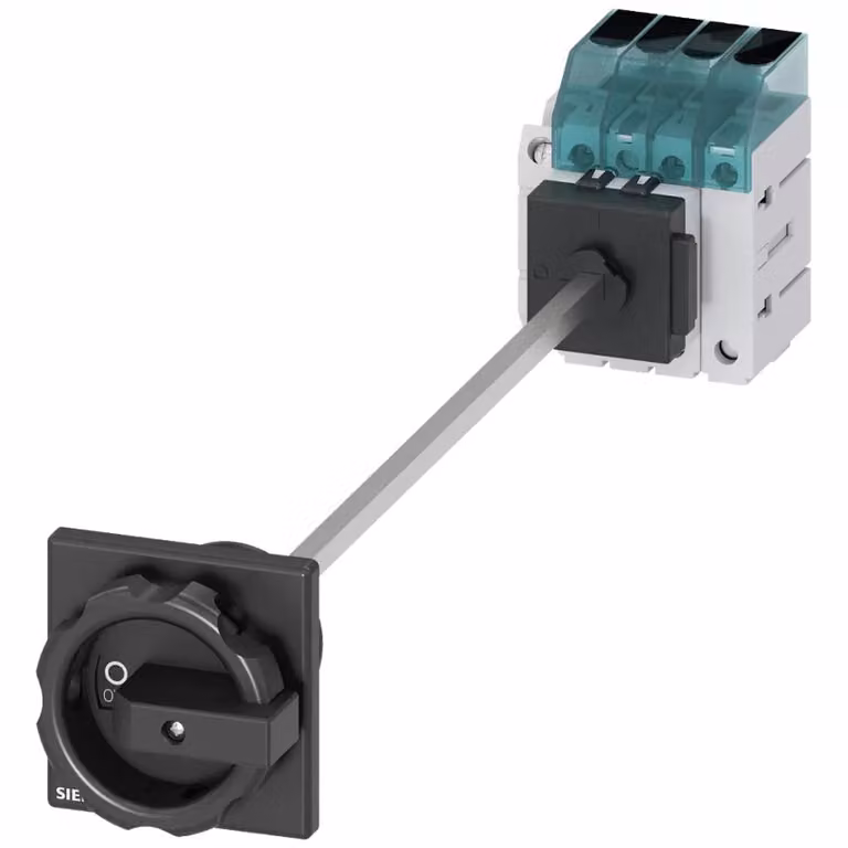 Interruttore sezionatore Siemens 3LD3, Iu 25 A, interruttore generale a 3 poli + N 3LD31481TL51