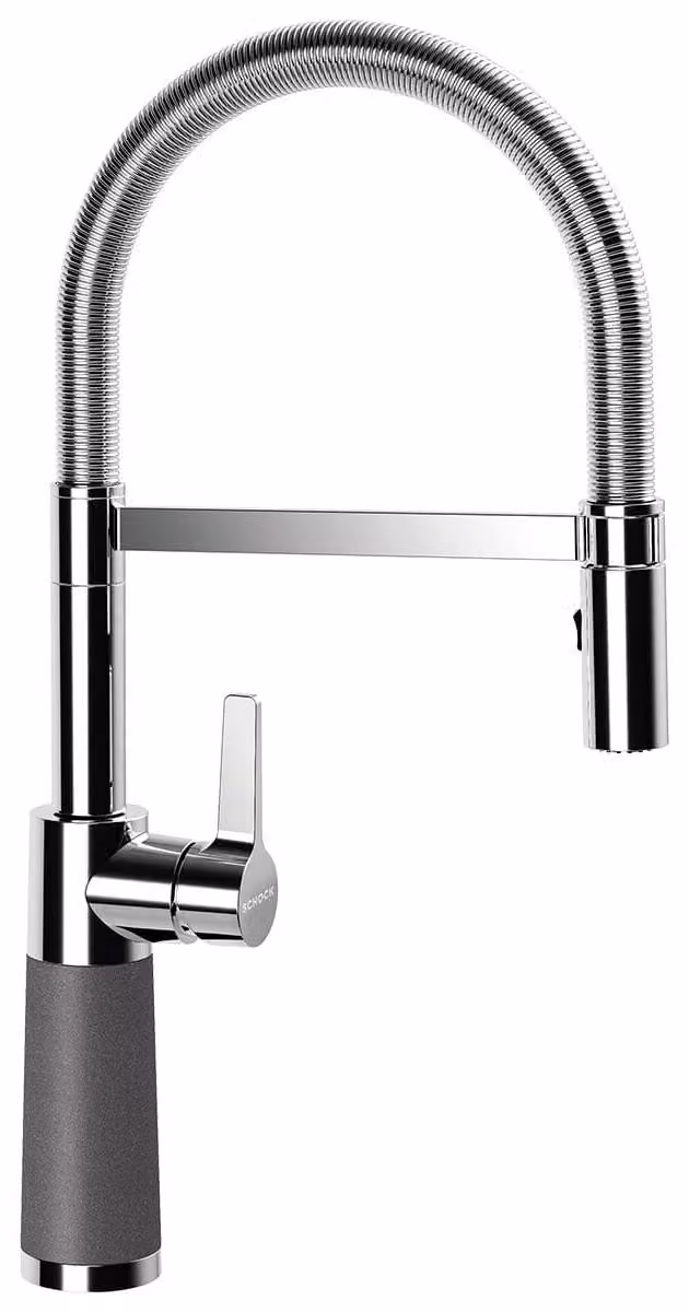 Rubinetto SCHOCK SC-550 in PIETRA con bocca a spirale / CRISTADUR®
