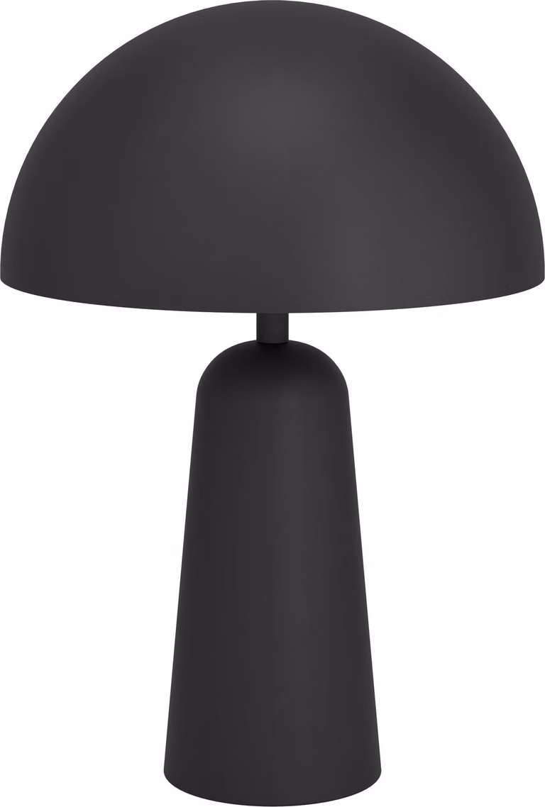 Lampada Da Scrivania Moderna Aranzola 1 Luce Metallo Nero