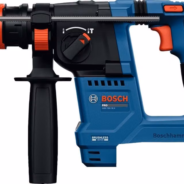 Martello tassellatore a batteria Bosch Professional GBH 18 V 1,5 J blu senza batteria