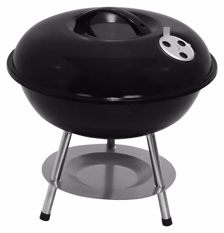 Barbecue a carbone compatto, facile da trasportare e con cottura rapida - Gourmet Kitchen