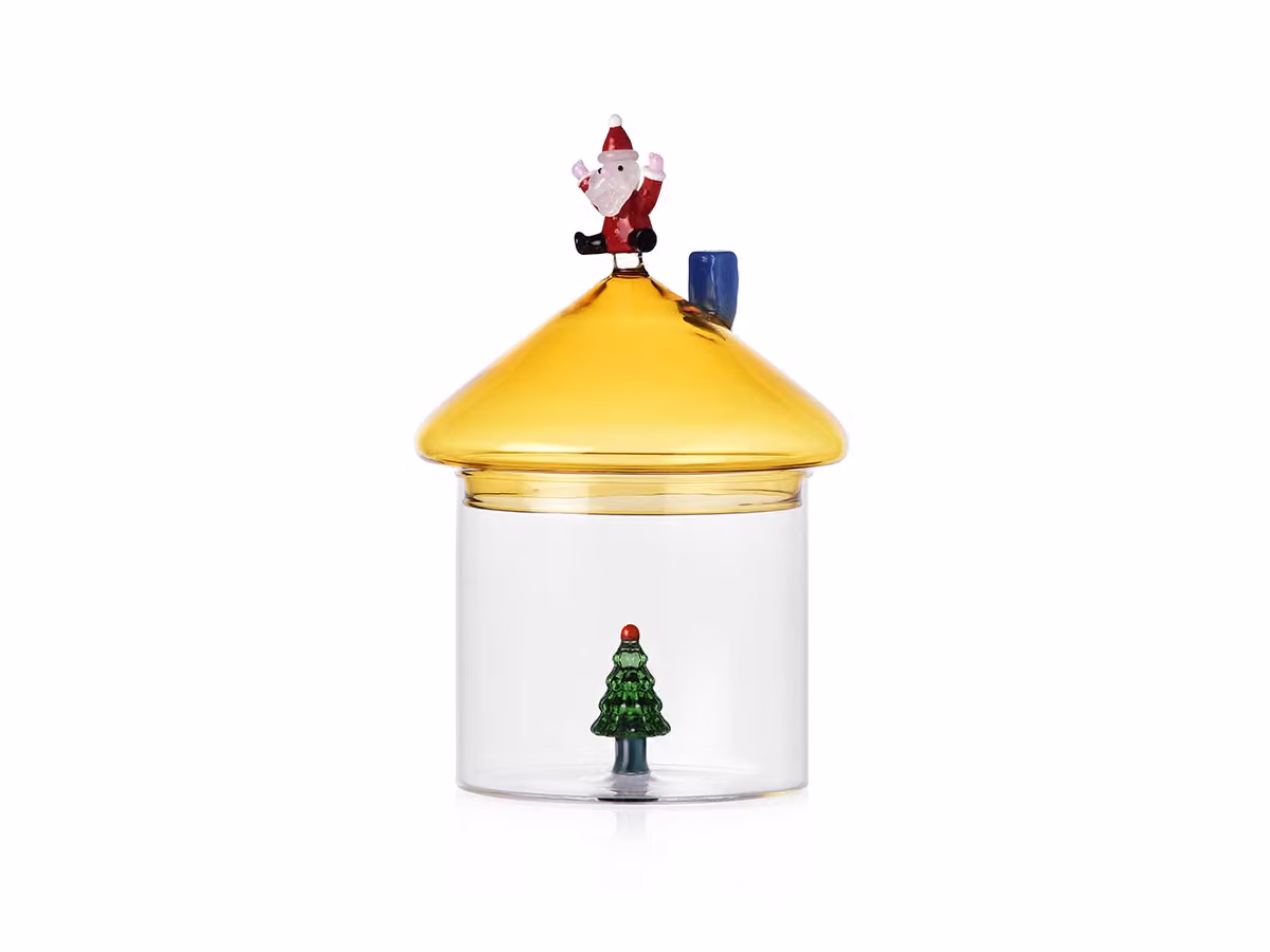 Christmas Tales Scatola con Albero e Babbo Natale