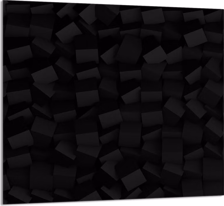 PIATTO IN VETRO PER CUCINA 65x60 Nero