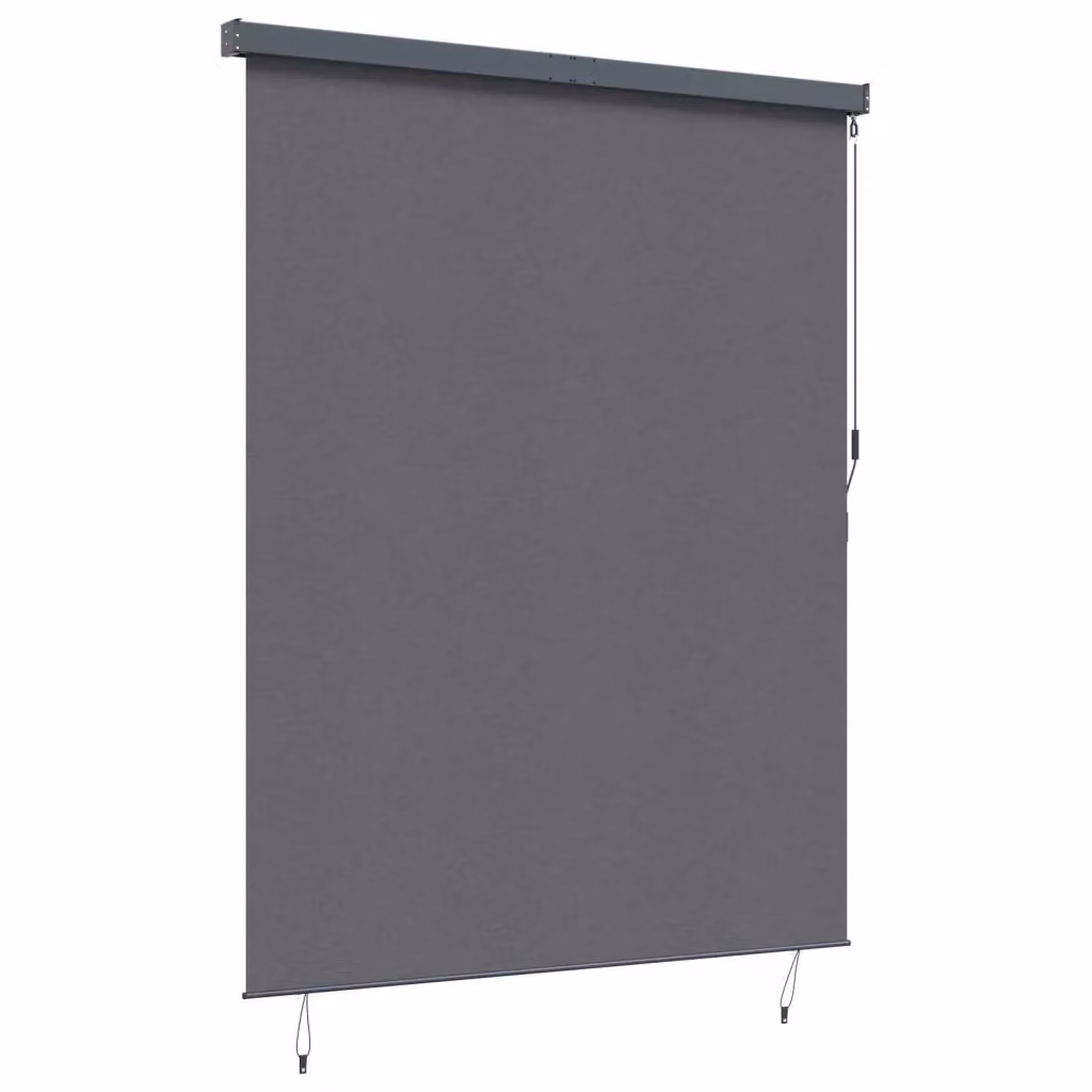 Tenda a rullo Videx in poliestere e alluminio colore antracite L: 200 cm, H: 250 cm – 2