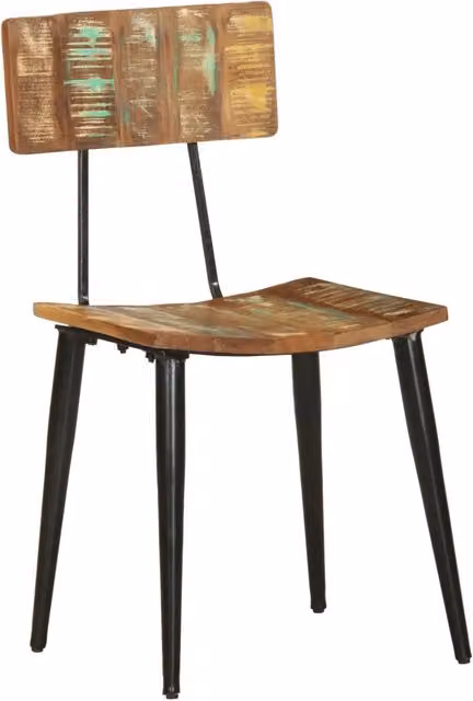 Sedie da Pranzo 2 pz in Legno Massello di Recupero 287901