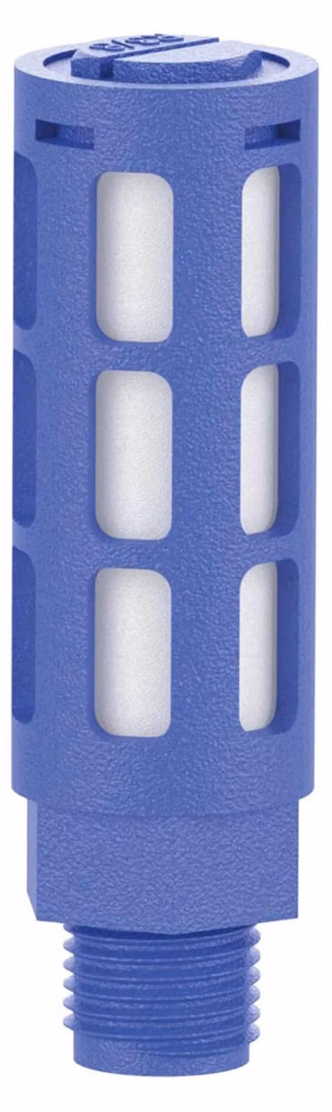 Silenziatore in plastica Riegler, elemento silenziatore in polietilene, G 1