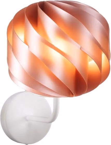 Applique Moderna Globe Linea Zero Polilux in Rame e Metallo con 1 Luce E27