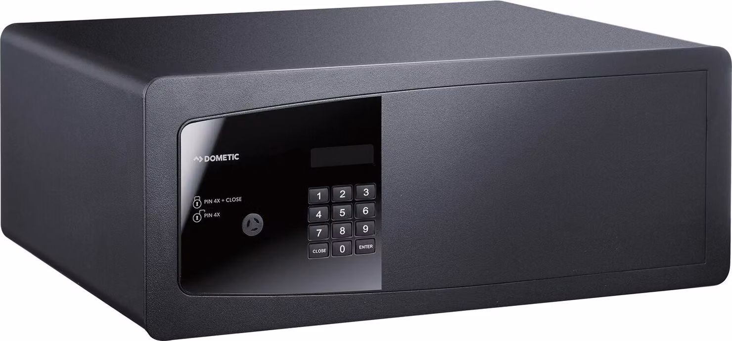 Cassaforte per hotel Dometic ProSafe MD493 - cassaforte per hotel, cassaforte per mobili con serratura a combinazione, antracite