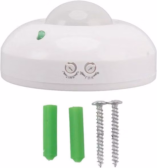 Interruttore con sensore PIR 10 A 220 V-240 V Interruttore con sensore di movimento a infrarossi Interruttore LED dimmerabile automatico per cabine doccia e illuminazione del corridoio
