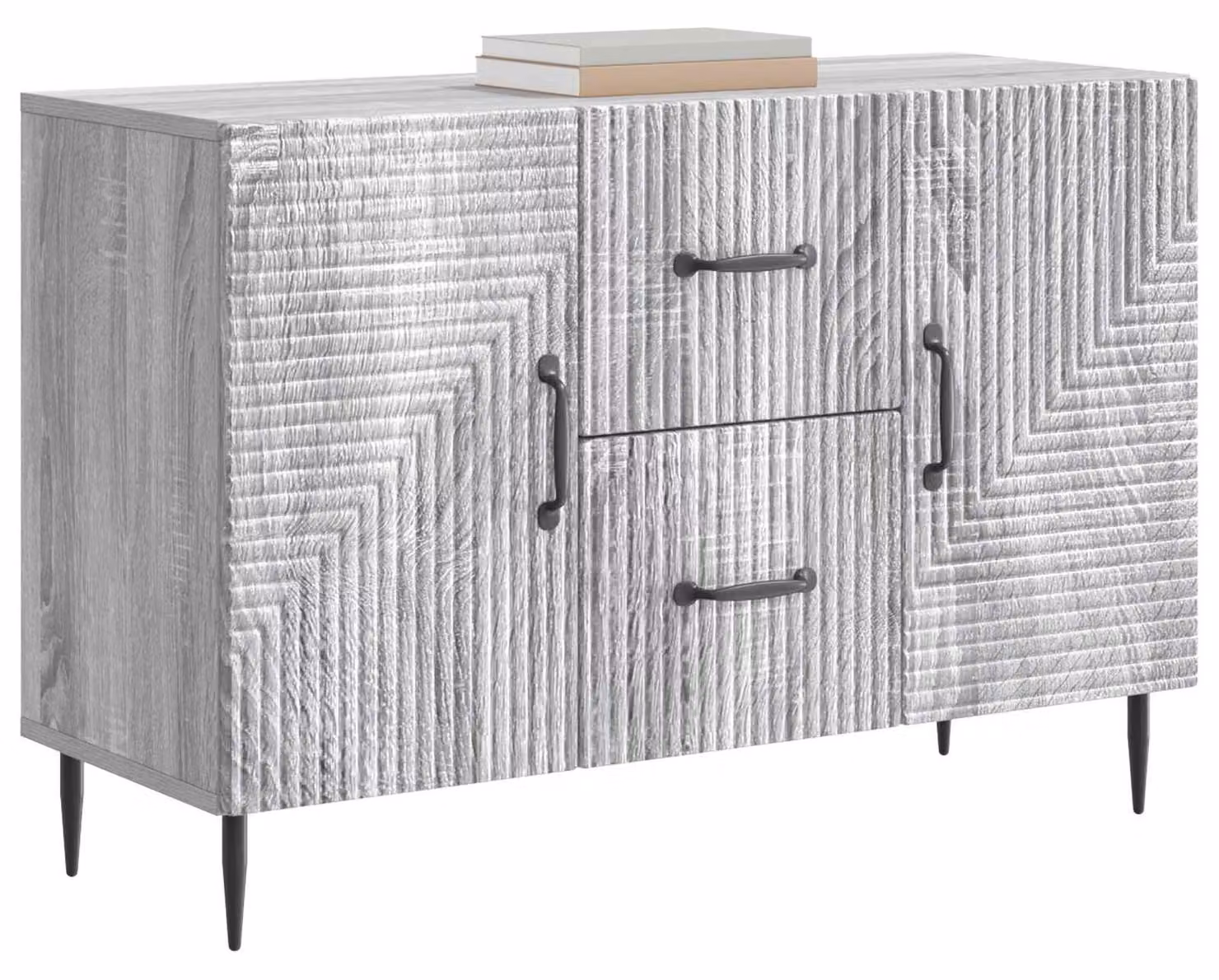 Credenza Grigio Sonoma 89 x 34,5 x 60 cm Legno ingegnerizzato