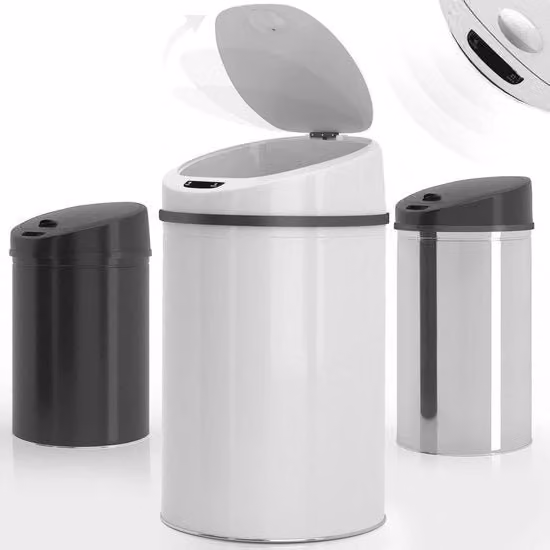Cestello automatico con sensore - 30 a 60 litri in acciaio inox o acciaio galvanizzato