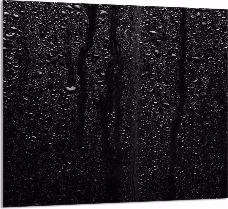 PIATTO IN VETRO PER CUCINA 65x60 Nero