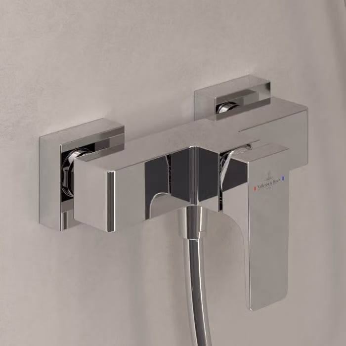 Miscelatore monocomando da parete per doccia, serie Taro, Villeroy & Boch