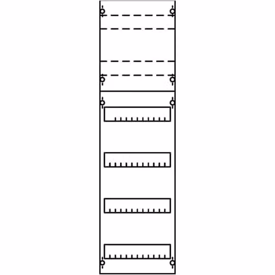 Striebel e John 1V2K-150 quadro di distribuzione 6RE / 1FB, modulo BH2 montato su profilo EDF 2CPX077810R9999
