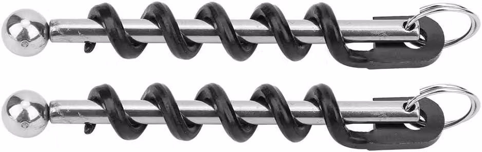 Apertisigille portatili in acciaio inossidabile, multifunzione, con apribottiglie e portachiavi, ideali per cucine, bar e ristoranti - Set da 2