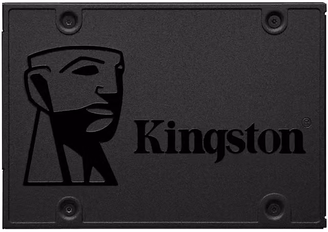 SSD interno Kingston A400 Series SATA da 2.5 pollici, 480 GB, Nero – 2