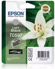 Cartuccia per stampante Epson Serie Giglio Nero Ultra Chrome T0597 C13T05974010