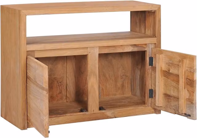 Credenza 80x30x60 cm in Legno Massello di Teak 282847