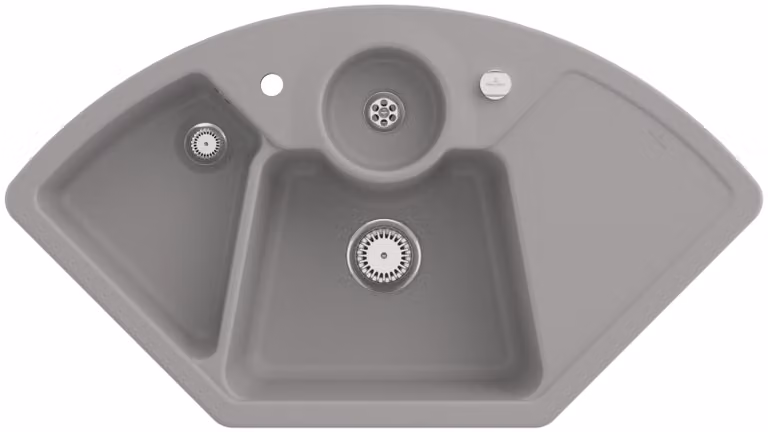 Villeroy & Boch 670802KD Eck-SP Solo Eck 1075x600mm Filato in eccesso.