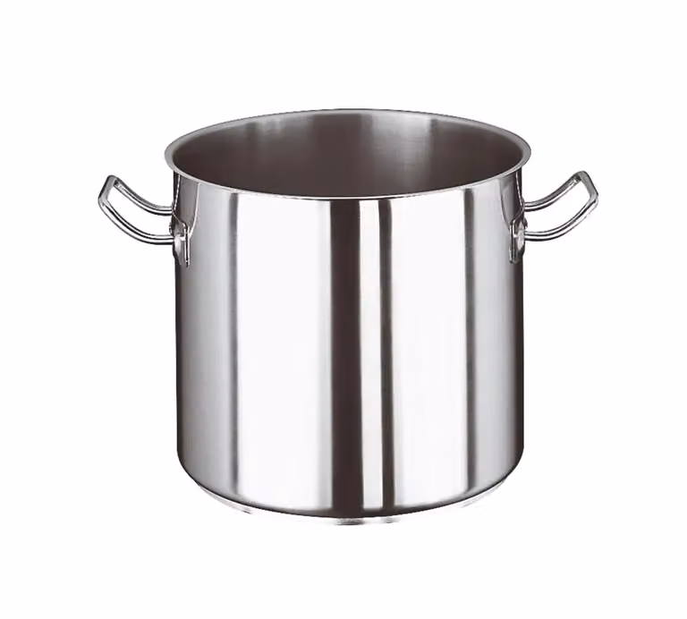 Pentola Alta Serie 2000 in acciaio inox per induzione, diam.32cm
