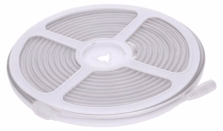 Striscia LED Flexi Slim da 24W, luce bianca fredda a 6000K, indice di resa cromatica (CRI) di 82, dimmerabile (funzione ON-OFF), grado di protezione IP65 per uso esterno