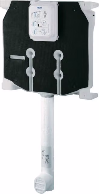 Grohe Cassetta di Sciacquo ad Incasso con Doppio Scarico, Bianca, 38863000
