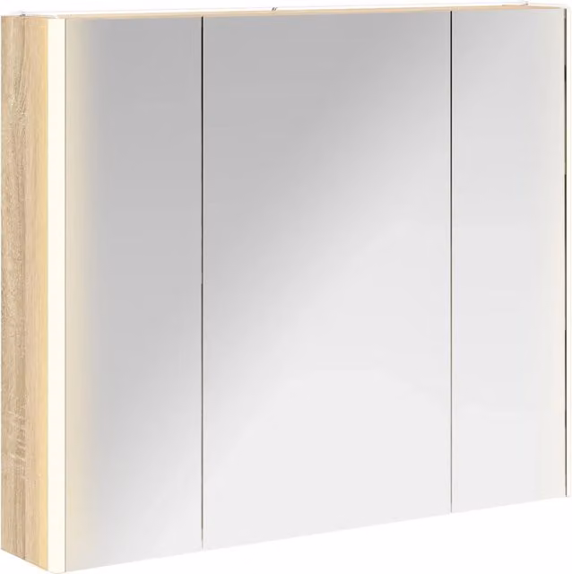 Mobiletto per specchio da Bagno | Armadio da bagno Rovere Sonoma