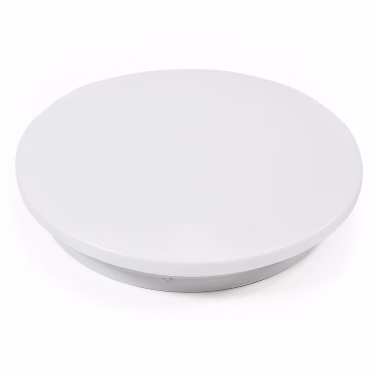 Plafoniera LED McShine "illumi", 12W, 960 lm, Ø26cm, 3000K, bianco caldo, rilevatore di movimento HF/microonde