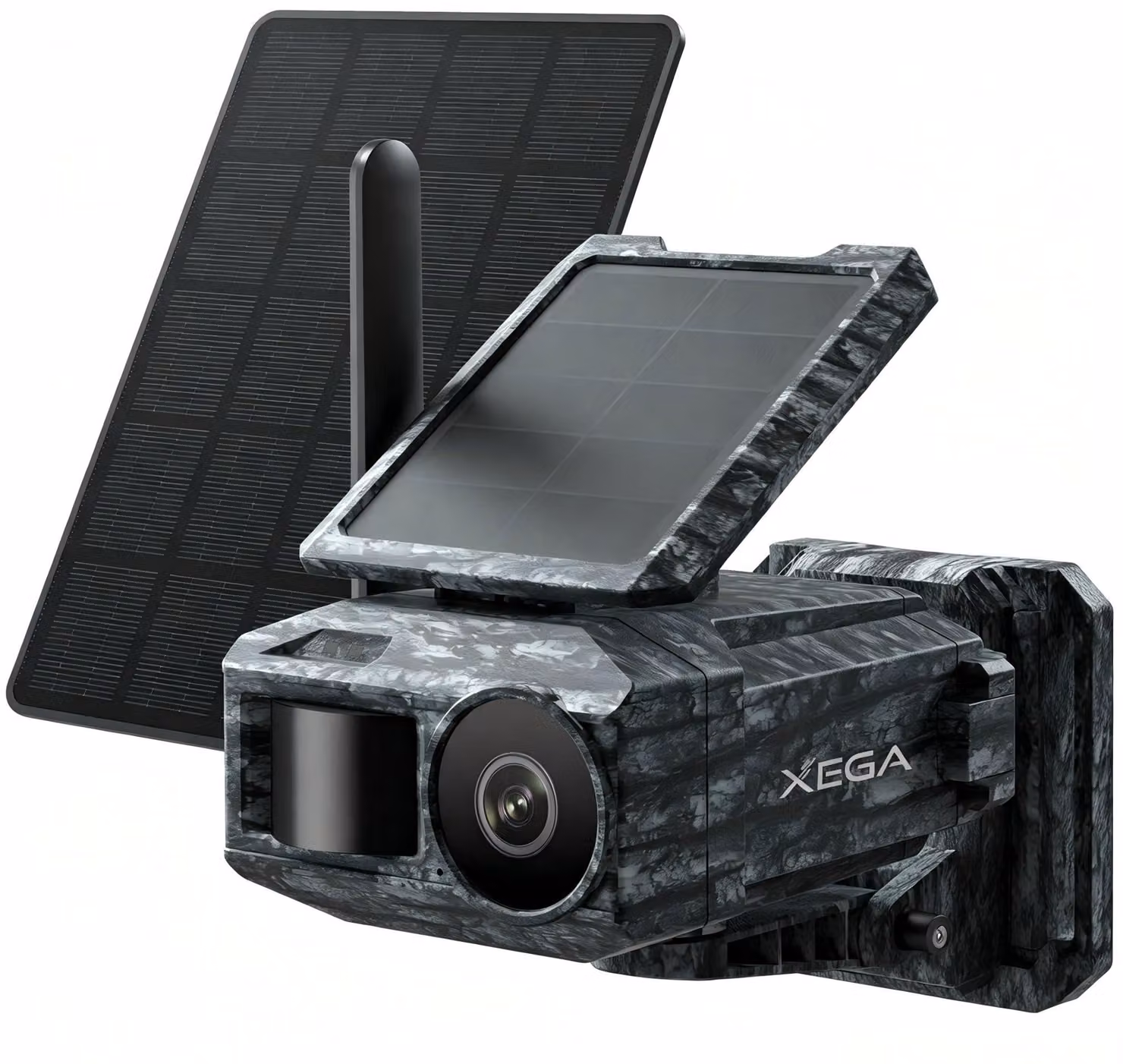 Telecamera di sicurezza esterna 4G LTE - Pannello solare con batteria - Risoluzione HD 1296p