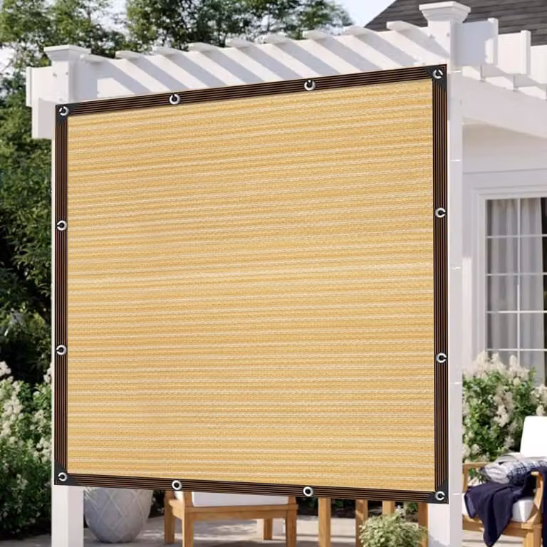 Rete ombreggiante antivento - Permeabile all'acqua - Protezione solare - Ideale per giardino e terrazza - Offre un'ombra confortevole