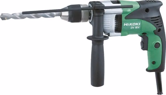 Trapano con percussione HiKOKI DV16V da 590W verde
