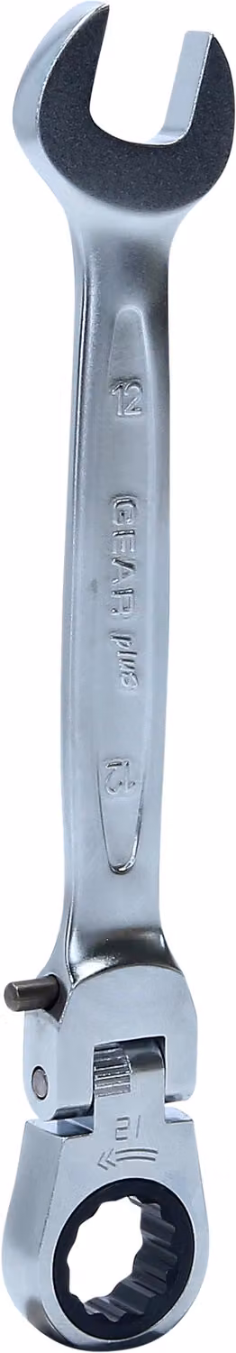 KS TOOLS GEARplus Chiave combinata a cricchetto bloccabile 12 mm - 503.4812
